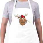 printfashion Buck - Kötény - Fehér (4903192)