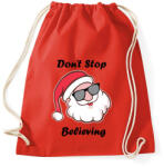 printfashion Hinni a Mikulásban - Sportzsák, Tornazsák - Piros (437762)