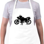 printfashion kutyamotor - Kötény - Fehér (4912794)