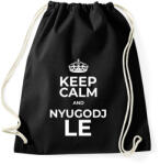 printfashion NYUGODJ LE - Sportzsák, Tornazsák - Fekete (10959267)