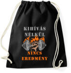 printfashion Kihívás -> Eredmény - Sportzsák, Tornazsák - Fekete (4605446)