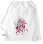 printfashion Bagoly - Sportzsák, Tornazsák - Fehér (216058)