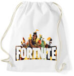 printfashion Fortnite - Sportzsák, Tornazsák - Fehér (16625870)