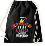 printfashion Belga csapat - Sportzsák, Tornazsák - Fekete (10859761)