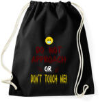 printfashion Ne közelíts és ne érj hozzám - Sportzsák, Tornazsák - Fekete (2424922)