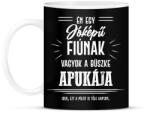 printfashion Büszke apuka - Fiú - Bögre - Fekete (7126598)