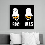 printfashion Boo Bees - Vászonkép - Fekete (16680932)