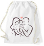 printfashion Család - Sportzsák, Tornazsák - Fehér (1018746)
