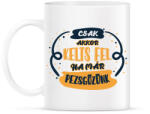 printfashion Szilveszterezés - pezsgő - Bögre - Fehér (10281137)