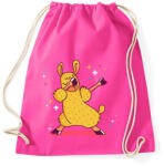 printfashion Llama Dabbing - Sportzsák, Tornazsák - Fukszia (1624314)