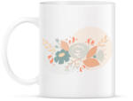 printfashion Virágcsokor Rajz - Bögre - Fehér (5449595)