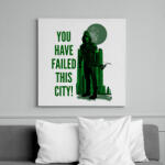 printfashion Green Arrow - Vászonkép - Fehér (6629570)