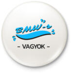 printfashion BMW-s vagyok autós póló - Kitűző, hűtőmágnes - Fehér (9396380)