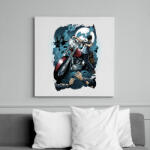 printfashion Hullavadász - Vászonkép - Fehér (6620411)