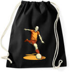 printfashion Football - Sportzsák, Tornazsák - Fekete (812112)