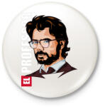 printfashion La casa de papel N6 - Kitűző, hűtőmágnes - Fehér (5539652)