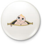 printfashion Baba a pocakban - Kitűző, hűtőmágnes - Fehér (11654530)