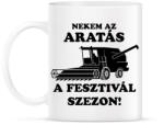 printfashion aratas fesztival - Bögre - Fehér (1631432)