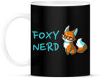 printfashion Foxy Nerd - Bögre - Fekete (4997200)