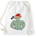 printfashion Kigyúrt béka - Sportzsák, Tornazsák - Fehér (14479851)
