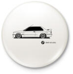 printfashion BMW M3 - Kitűző, hűtőmágnes - Fehér (3080743)