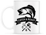 printfashion Catch and Roast fekete - Bögre - Fehér (4071404)