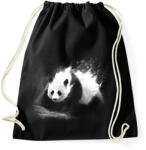 printfashion Tejpanda - Sportzsák, Tornazsák - Fekete (56439)