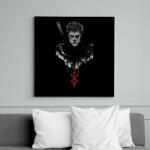 printfashion Guts minta (Berserk) - Vászonkép - Fekete (11873953)
