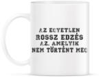 printfashion NINCS ROSSZ EDZÉS - Bögre - Fehér (4605943)