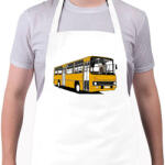 printfashion Busz - Kötény - Fehér (16827677)