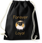 printfashion forever loyal - Sportzsák, Tornazsák - Fekete (1739270)