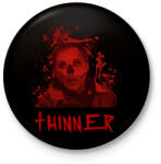 printfashion THINNER2 - Kitűző, hűtőmágnes - Fekete (3099933)