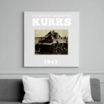 printfashion KURKS - Vászonkép - Fehér (6626987)