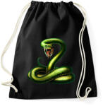 printfashion snake - Sportzsák, Tornazsák - Fekete (1502518)