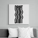 printfashion Drift - Vászonkép - Fehér (6627568)