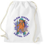 printfashion Lassú kirándulók klubja - Sportzsák, Tornazsák - Fehér (13591931)