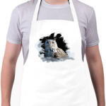 printfashion hó bagoly - Kötény - Fehér (4905155)