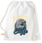 printfashion Sas 01 - American Eagle - Sportzsák, Tornazsák - Fehér (4948318)