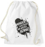printfashion Minden lehetséges ha hiszel benne! - Sportzsák, Tornazsák - Fehér (16342380)