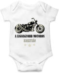 printfashion A legnagyobb motoros - Névvel - Baba Body - Fehér (6367044)