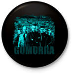 printfashion gomorra - Kitűző, hűtőmágnes - Fekete (3102558)