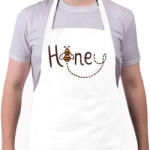 printfashion Méz - Honey - Kötény - Fehér (7587216)