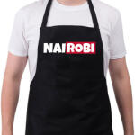 printfashion NAIROBI - Kötény - Fekete (10917141)