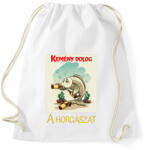 printfashion Kemény dolog a horgászat - Sportzsák, Tornazsák - Fehér (6283796)