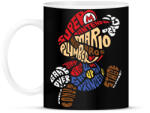 printfashion Mario - Bögre - Fekete (791575)