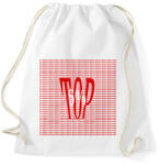 printfashion TOP 5% (failure) - Sportzsák, Tornazsák - Fehér (13746865)