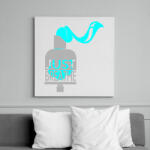 printfashion Breathe it - Vászonkép - Fehér (6629140)