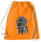 printfashion Gázmaszk - Sportzsák, Tornazsák - Narancssárga (130557)