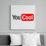 printfashion you cool - Vászonkép - Fehér (6632656)