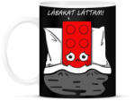 printfashion Lábakat láttam! - Bögre - Fekete (1087275)